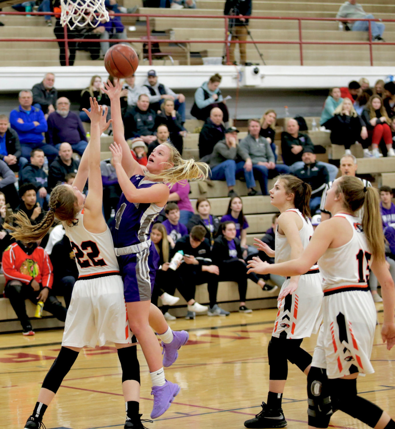High school girls basketball - New Richmond vs Onalaska